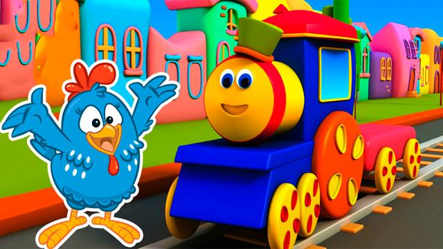 BR-Blue Chicken Drawing Ideas🐔👧🎵| Let's Draw!🎨| Painting and Coloring for Kids & Toddlers🎵☀️🐎