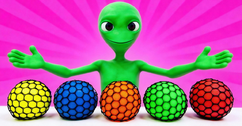 How to Draw Dancing Alien | Cartoon Easy Drawing and Painting for Kids & Toddlers - Best Drawing Ideas