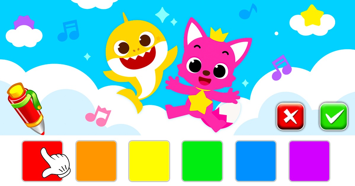 🎨✨Doodle with Pinkfong! ✏️| Let's Draw!🎨| Painting and Coloring for Kids & Toddlers🔈🎵