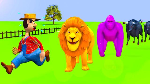 How to Draw Masha and Lion 🦁 | Cartoon Easy Drawing and Painting Video for Kids & Toddlers🌈✨