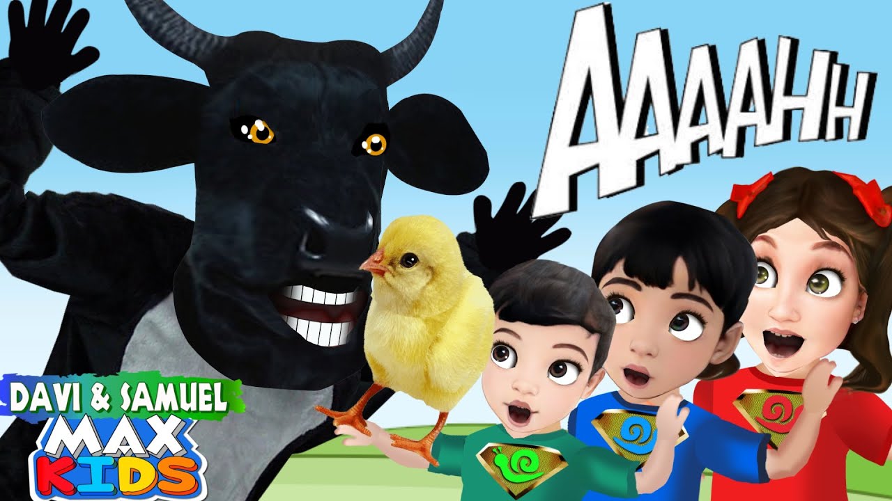 How to Draw a Cow | Animal Easy Drawing and Painting for Kids & Toddlers - Drawing Classes Online