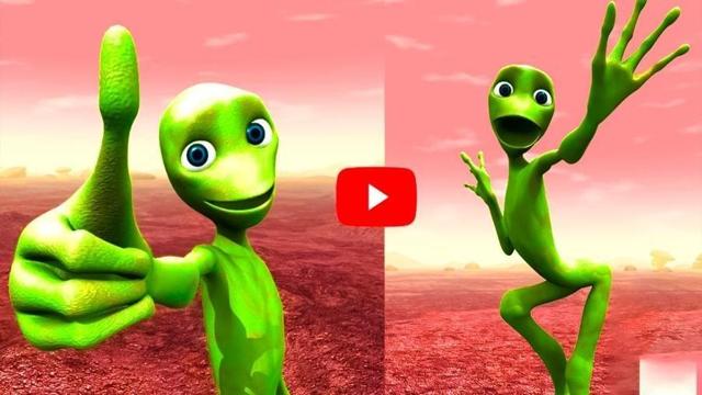 How to Draw Dancing Alien | Cartoon Easy Drawing and Painting for Kids & Toddlers - Best Drawing Ideas