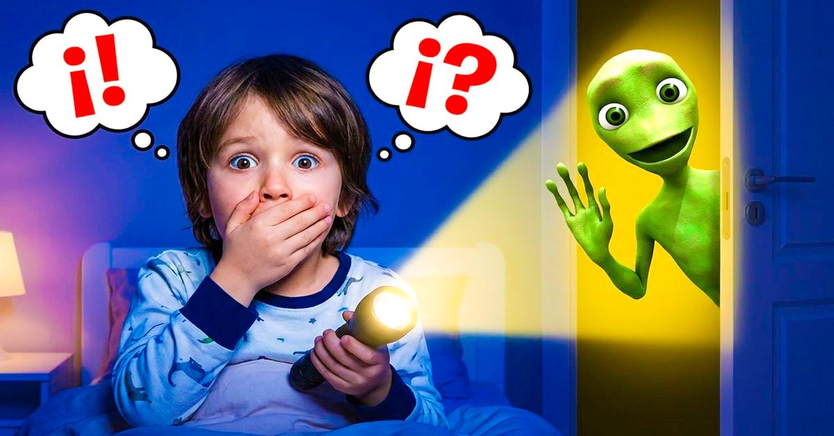 How to Draw Dancing Alien | Cartoon Easy Drawing and Painting for Kids & Toddlers - Best Drawing Ideas